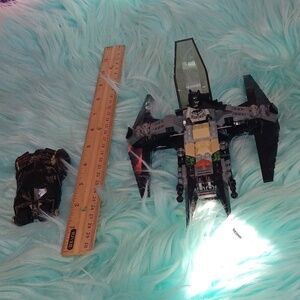 Lego Batman Lego 8.5" and Batman's Car 3.5' 2 Items